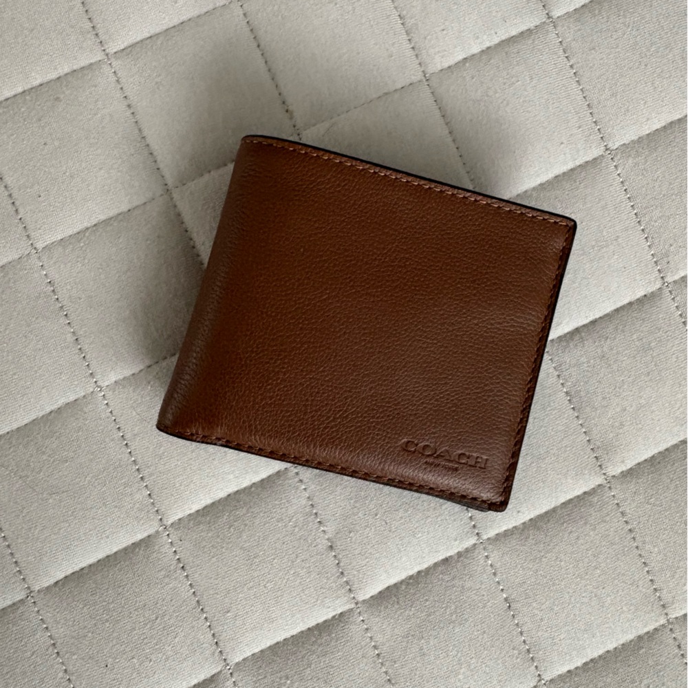 Coach Brown Leather Wallet